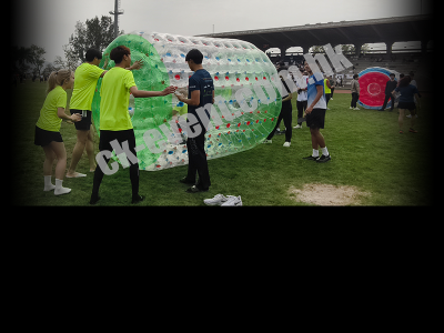 Inflatable Hamster Wheel Competition