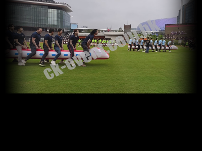 Inflatable Railway Competition
